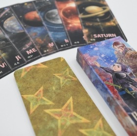 Japanese Birth Color Oracle & Seven-Day Astrology Cards / 日本の誕生色12か月オラクル＆七曜占いカード