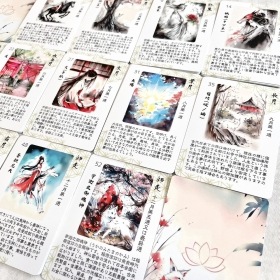 White Fox of Japan – 52 Calendar Lenormand Cards / 日本白きつね様の52カレンダールノルマン