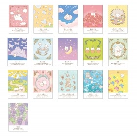 Shirofuwa-kun's Happiness Oracle Cards / しろふわくんのしあわせ運ぶオラクルカード