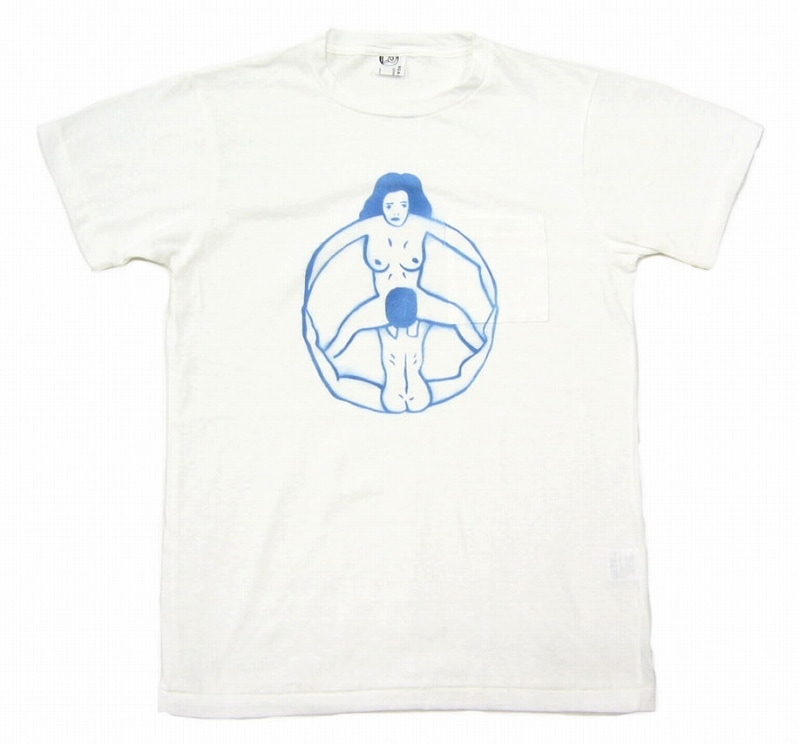 *ROAD RUNNER*-PEACE MARK TEE-(WHT)
