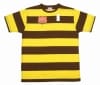 *CUSHMAN*26085-BORDER TEE-(YEL×BRN)