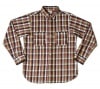 *HELLER'S CAFE*<BR>HC-220<BR>1940's RED CHECK<BR>-FLANNEL SHIRTS-<BR>(RED)<BR>