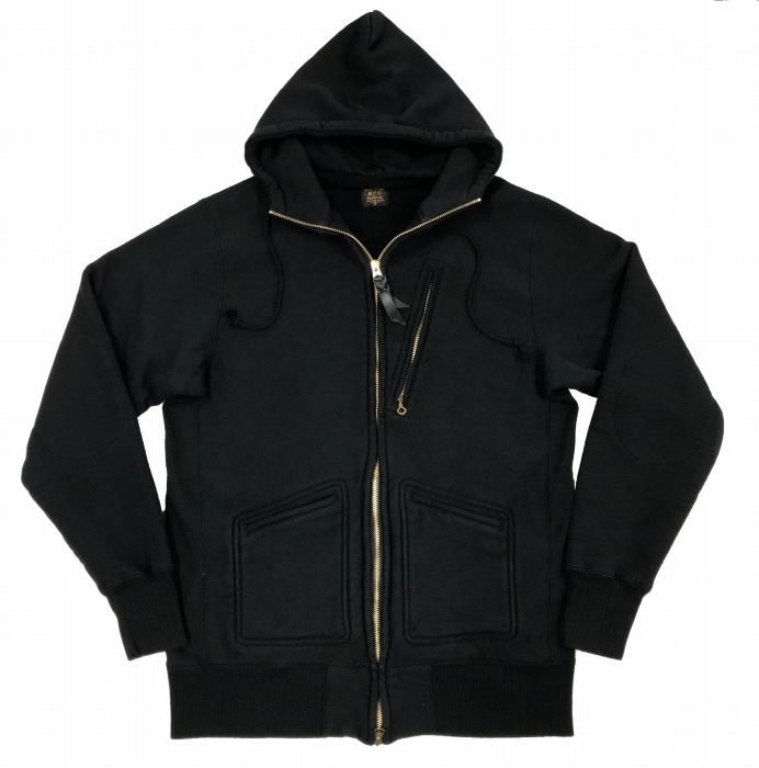 *WEST RIDE*HEAVY WEIGHTFULL ZIP-SWEAT HOODIE-PLAIN()