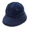 *WAREHOUSE*5200-DENIM ARMY HAT-(INDIGO)