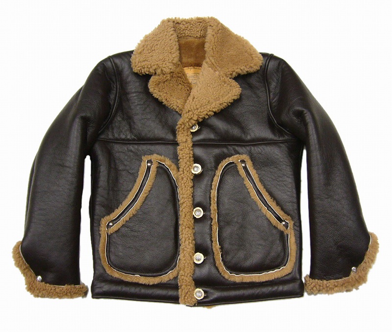 *LYNCH SILVERSMITH*SHEEP SKIN-RANCH JACKET-()