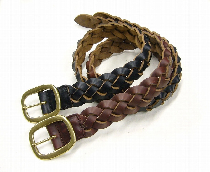*OPUS*U.S OIL LEATHER-MESH BELT-(����)