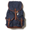 *WAREHOUSE*5211-DENIM BACKPACK-(INDIGO)