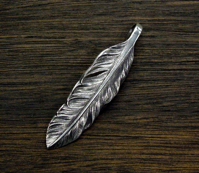 LYNCH SILVERSMITH*<BR>LNC312<BR>-FEATHER-<BR>(Lサイズ)<BR