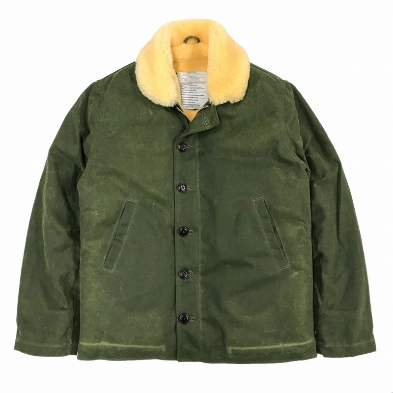 *DEHEN*-N-1 JACKET-(LODEN×GOLD)