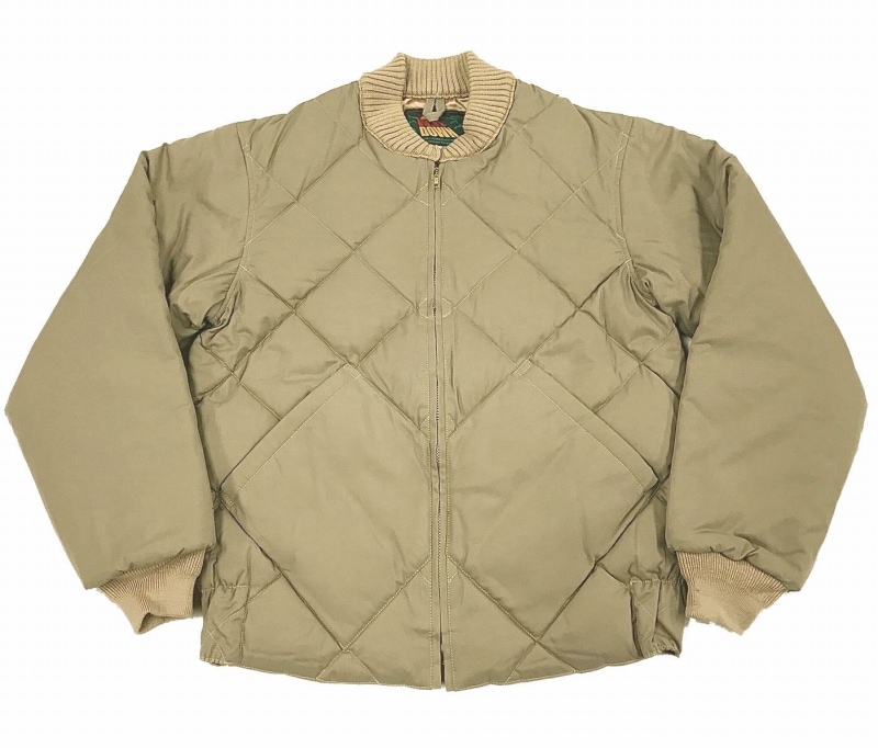 *WAREHOUSE*2144-DOWN JACKET-(BEIGE)