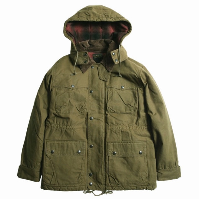 *WEST RIDE*-MOUNTAIN DUCK HOODIE-(OLIVE)