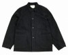 *BLACK SIGN*15oz BLACK DENIM-DELTA JACKET-(DEEP BLACK)