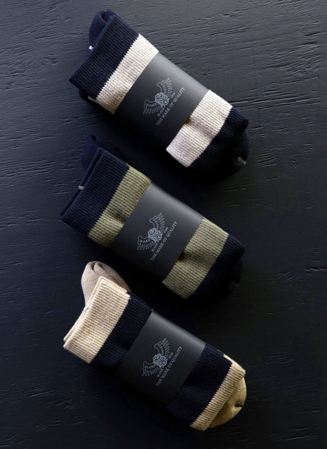 *BLACK SIGN*BS FIT-BOOTS SOCKS-～WIDE BODER～