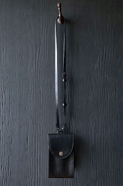 *BLACK SIGN*BLACK EYE-HANDY BAG-(BUFFALO LEATHER)