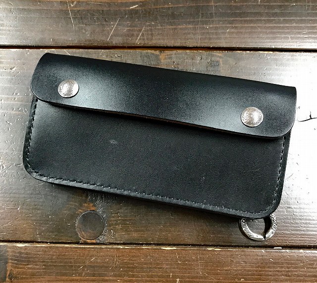 小物 Lynch Silversmith Biker Wallet LYNCH SILVERSMITH BIKER WALLET BRIDLE LEATHER |