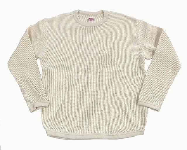 *CUSHMAN*26361"BIG WAFFLE TEE"(3色)