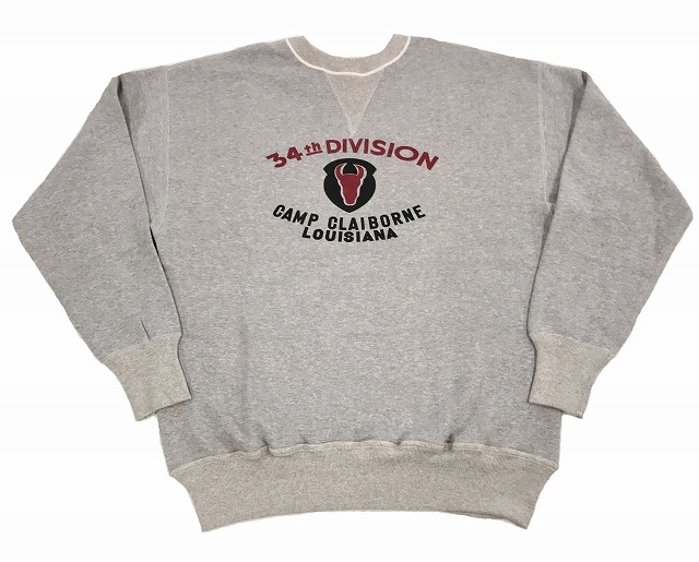 *WAREHOUSE*401"34TH DIVISION"(杢GRY)