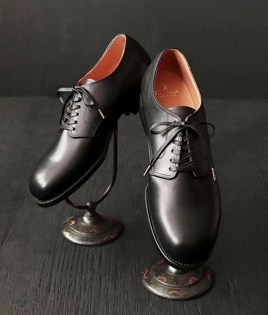 *BLACK SIGN*NAVY LAST-DRESS OXFORD SHOES-(BLACK)