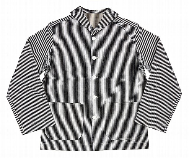 *WAREHOUSE*2220 -U.S.NAVY SHAWL COLLAR COVERALL-(HICKORY)