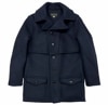 *WAREHOUSE*22281930's U.S.ARMY-WOOL MACKINAW COAT-(DARK NAVY)