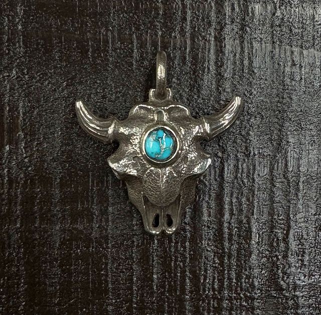 *LYNCH SILVERSMITH*-BUFFALO SKULL-**KINGMAN**LIMITED MODEL