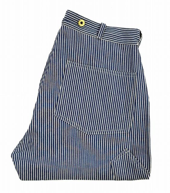 WAREHOUSE 1234 FREE LAND フリーランド ヒッコリー WAREHOUSE*<BR>1234<BR>1920's FREE LAND<BR>-WAIST OVERALL-<BR