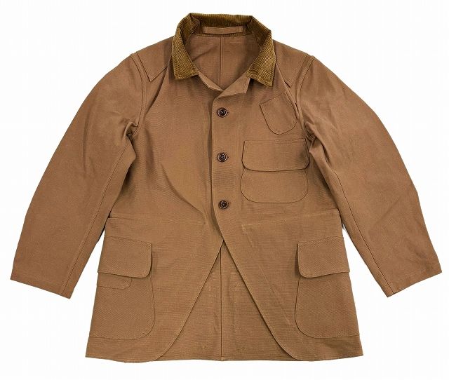 *JOHN GLUCKOW*(by WAREHOUSE)JG-36-DUCK GAME COAT-(BROWN DUCK)