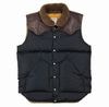 *WAREHOUSE*2235*ROCKY MOUNTAIN*NYLON CHRISTY-DOWN VEST-(BLACK)