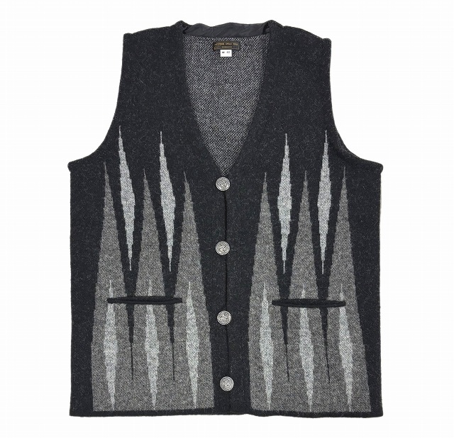 WEST RIDE / ベスト/42/コットン/BLK/総柄 WESTRIDE(ウエストライド) ベスト NGT ROCKMAN VEST 通販正規取扱