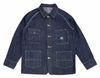 *WESTRIDE*W&R 30'S-CHANGLE BUTTON COVERALL-(INDIGO)