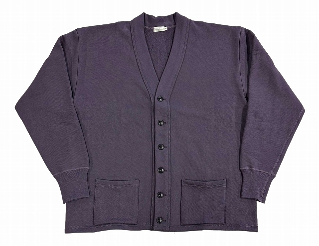*WAREHOUSE*498DUCK DIGGER"4本針SWEAT CARDIGAN"(ダークNAVY)