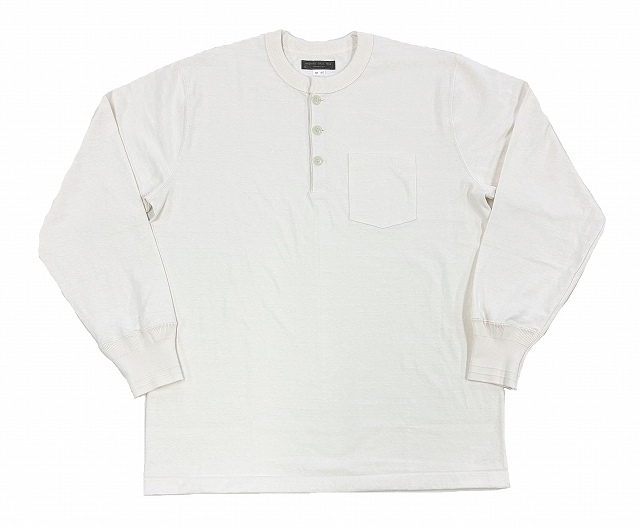 *WEST RIDE*"VINTAGE TEE"-L/S HENLEY NECK-(2色)