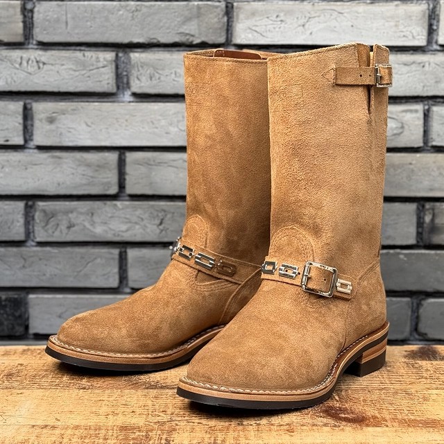 *WESCO*-VINTAGE RIDING BOOTS-(Roughout British Tan Domane)**LIMITED MODEL**