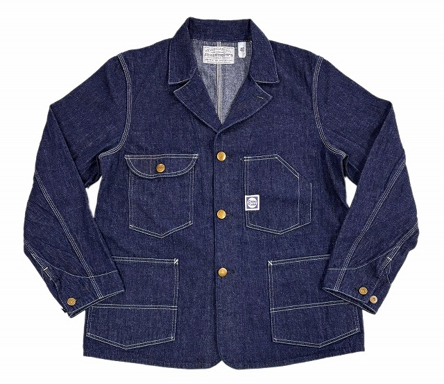 *JOHN GLUCKOW*(by WAREHOUSE)JG-03-1930s NEVERLOST JACKET-(INDIGO)