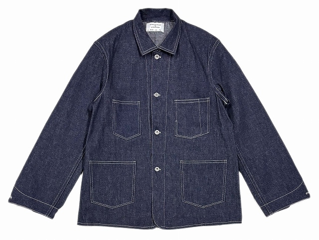 *WAREHOUSE*2249"1910's BIG BOB CHORE JACKET"(INDIGO)