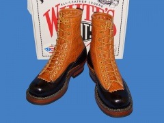 *WHITE'S*SMOKE JUMPER-8LTT #700-*BULL HIDE*(BLK��SIENNA)