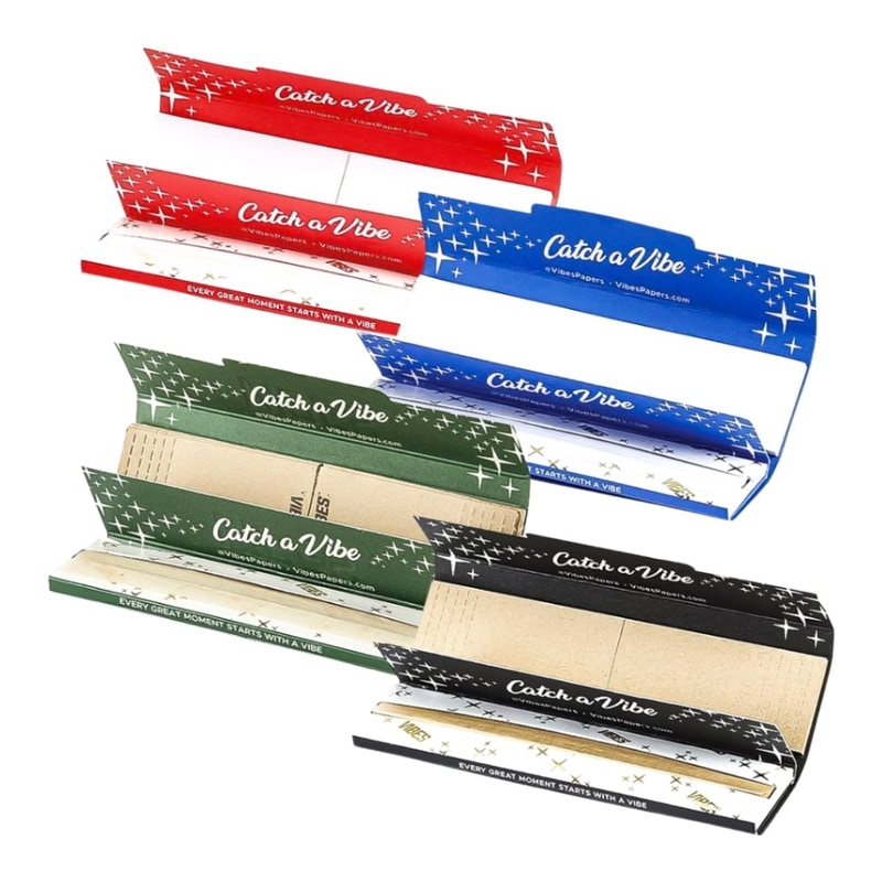 VIBES ROLLING PAPERS WITH TIPS KING SIZE SLIM | 󥰥ڡѡ ե륿դ 󥰥
