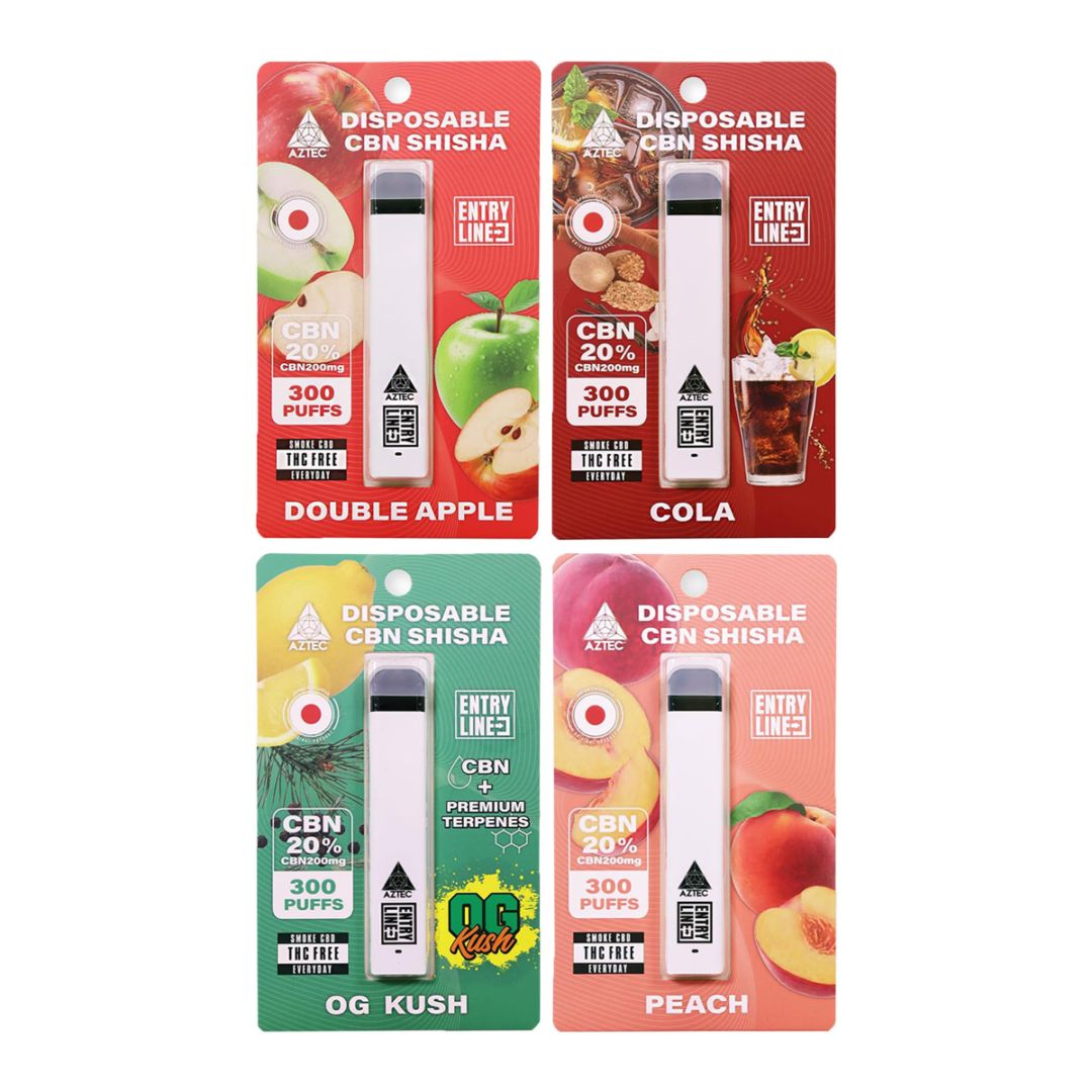 専用 CBNココア×10 AZTEC CBN20% 使い捨てCBNシーシャ | CBNペン | VapeMania CBD