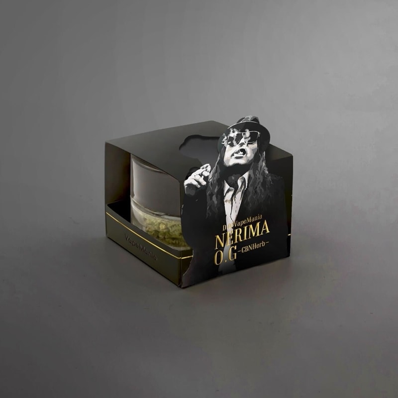 ڽD.O  VapeMania CBN ϡ NERIMA O.G Total Cannabinoids 1200mg