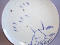 初期伊万里葦雁文皿 | 東洋陶磁 | 冨江洗心堂オンラインショップ
