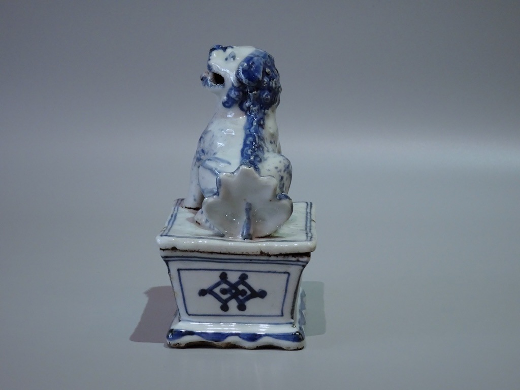 古染付獅子形香炉 | 東洋陶磁 | 冨江洗心堂オンラインショップ