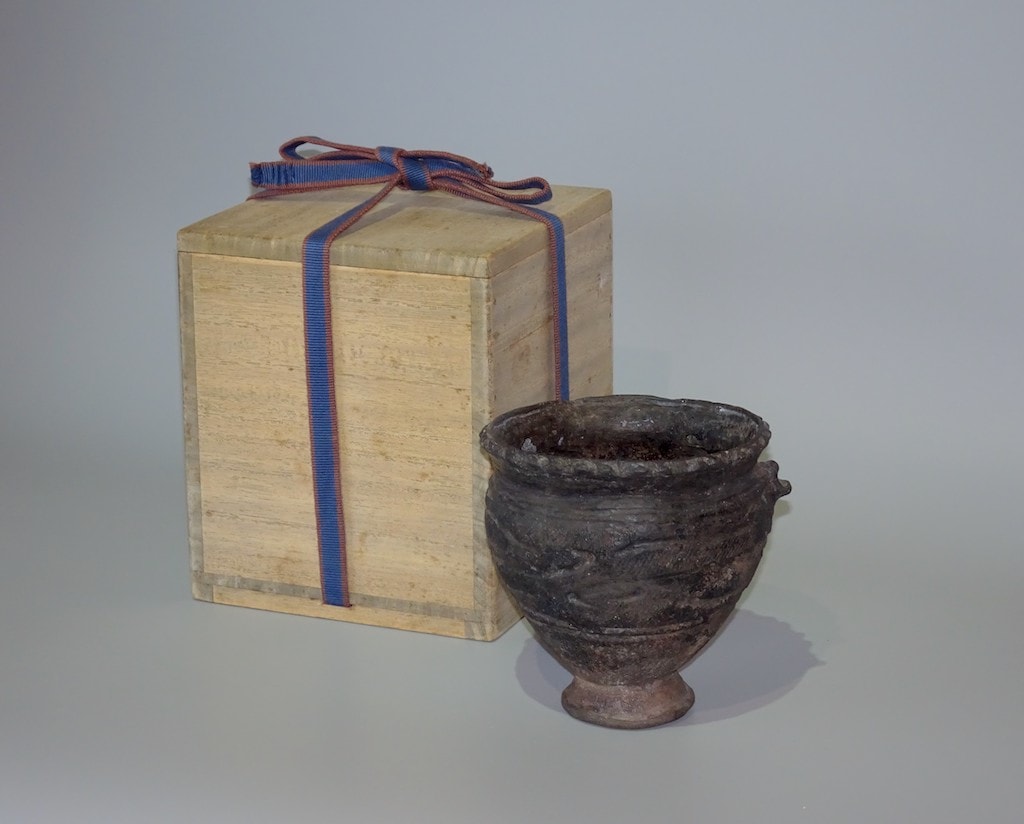 縄文土器台鉢 | 古窯 | 冨江洗心堂オンラインショップ