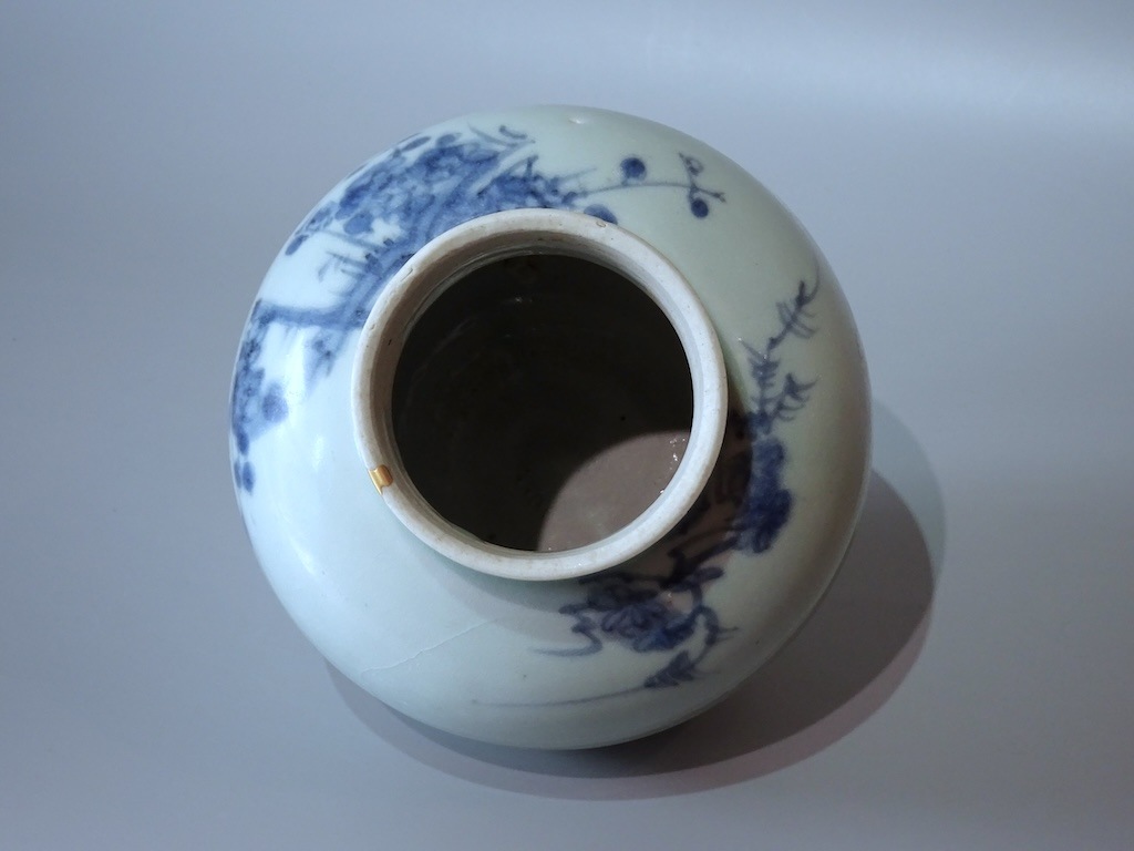 初期伊万里梅樹文壺 | 東洋陶磁 | 冨江洗心堂オンラインショップ