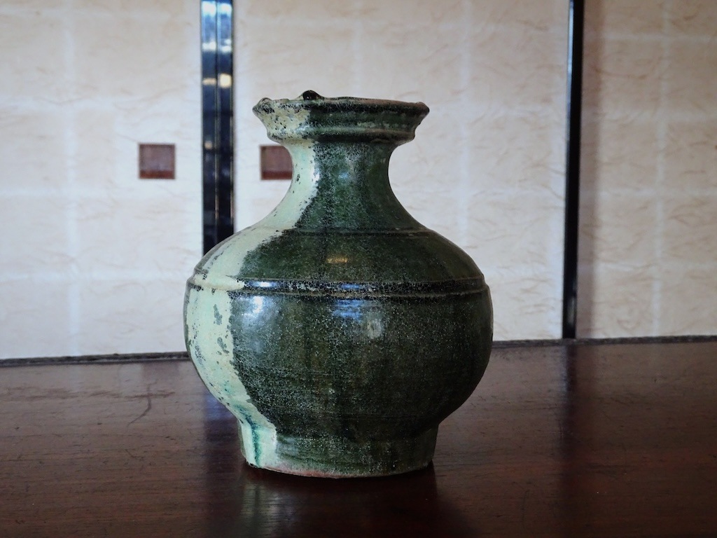 漢時代    緑釉 小壺   発掘品 楽天市場】骨董○漢緑釉壺○中国古玩具/ 発掘品 | 漢時代-3世紀