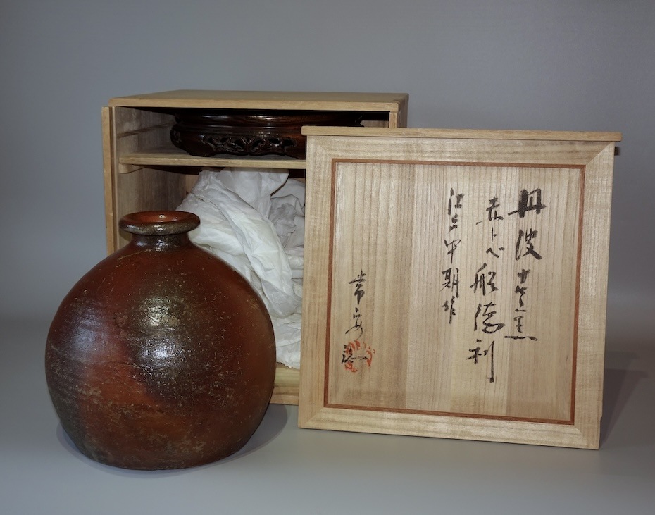 古丹波 古丹波赤土部舟徳利 | 古窯 | 冨江洗心堂オンラインショップ