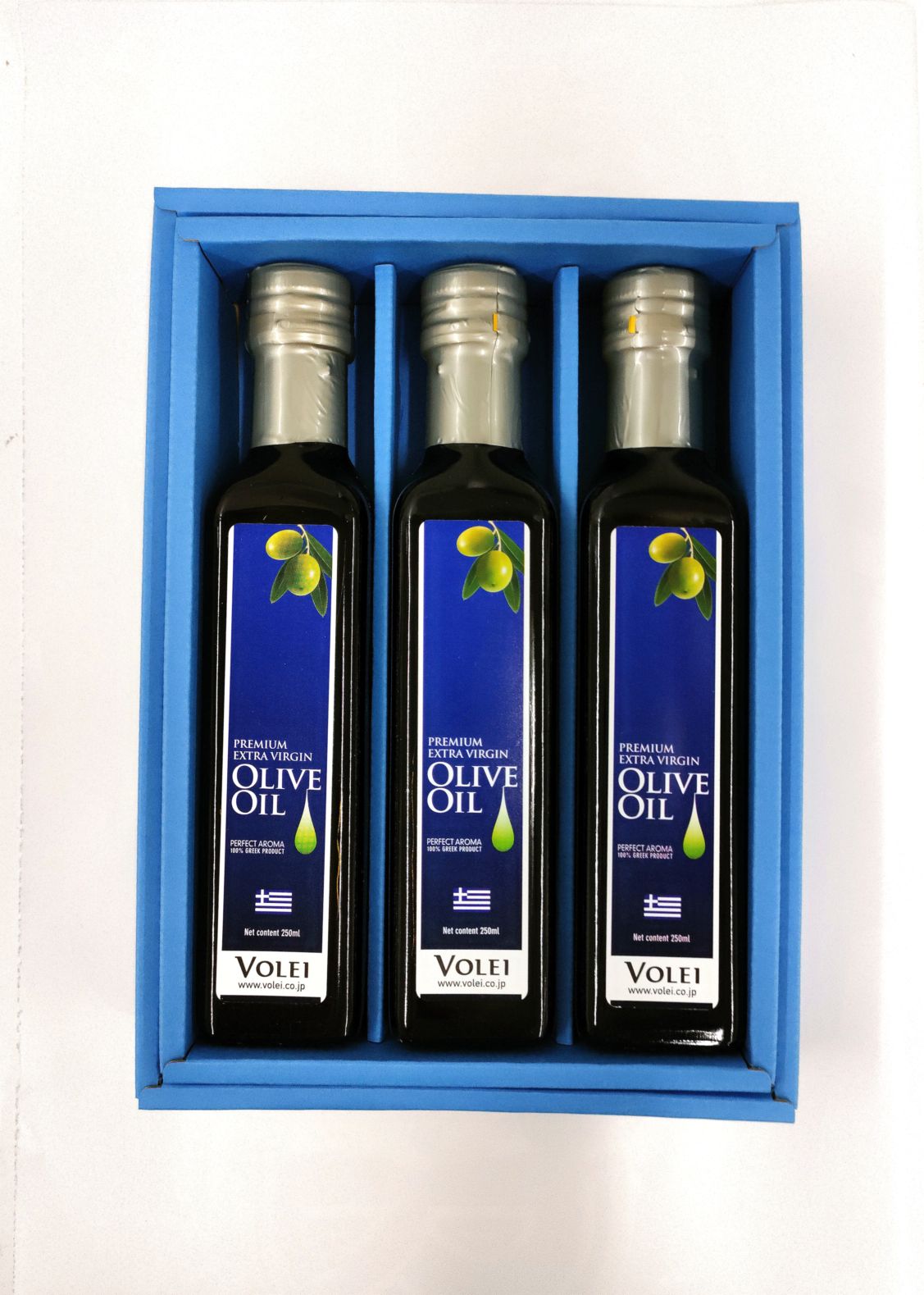 《ボレイ》プレミアムエクストラバージンオリーブオイル3本セット