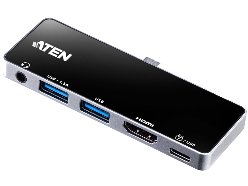 USB-C トラベルモバイルドッキングステーション(4K、電源パススルー対応)