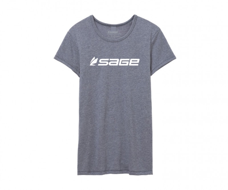WOMEN'S LOGO TEE - HEATHER GRAY