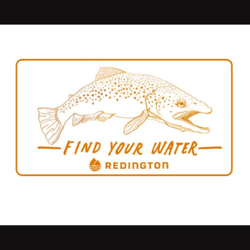 Find Your Water Sticker