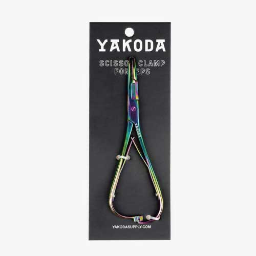 Titanium-Finished Scissor Clamp Forceps